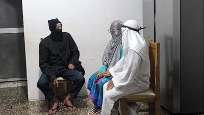 Arab courtship ritual! An unfaithful couple asks for advice in front of an Arab pastor and then ends up consummating their relationship. Latin Arab porn.