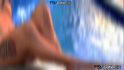 Horny MILF with a big ass and big tits comes from the pool to my apartment – POVLatinGirl