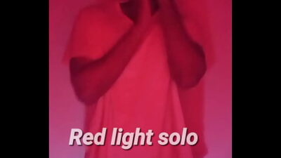 Labeto hot red room light masturbation with huge cumshot load S1E4